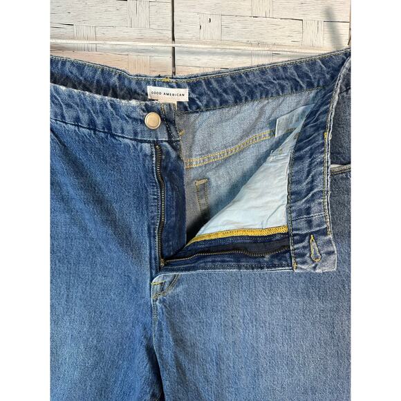 Good American Good Boy Vintage curvy jean flat tummy tech & gan proof Waistband - Picture 3 of 16